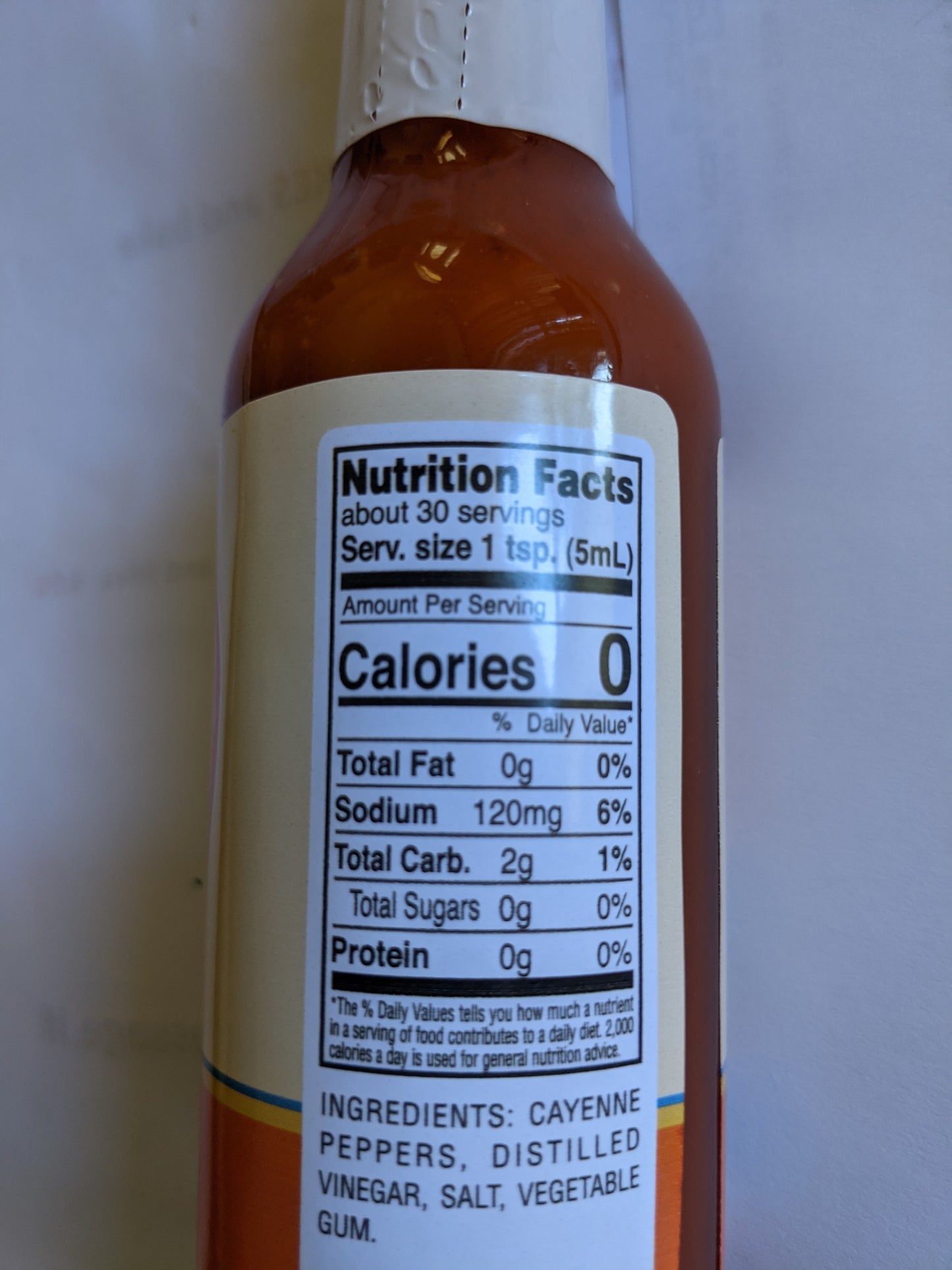 Hot Sauce Cayenne