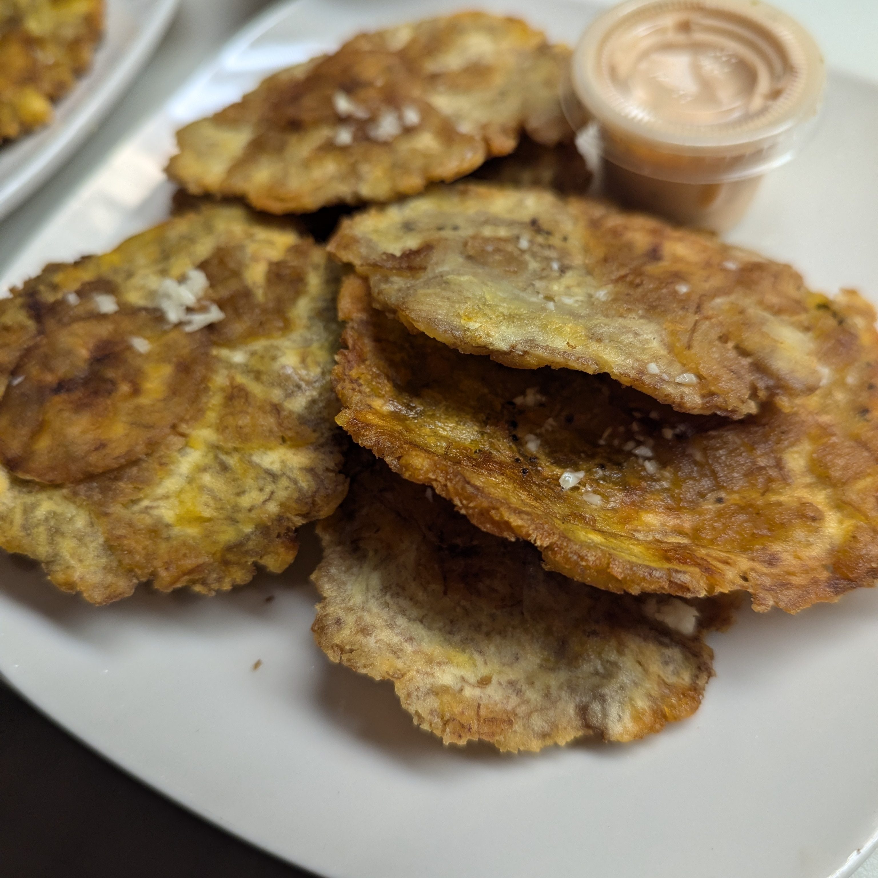 Tostones / Green Plantains.