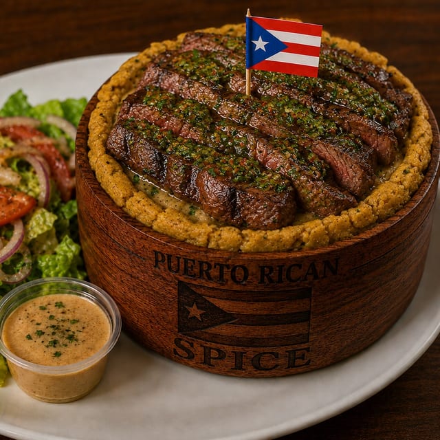Churrasco / Steak Mofongo.