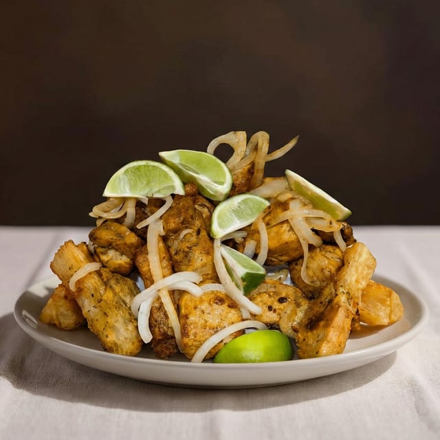 Pork Chunks / Carne Frita.