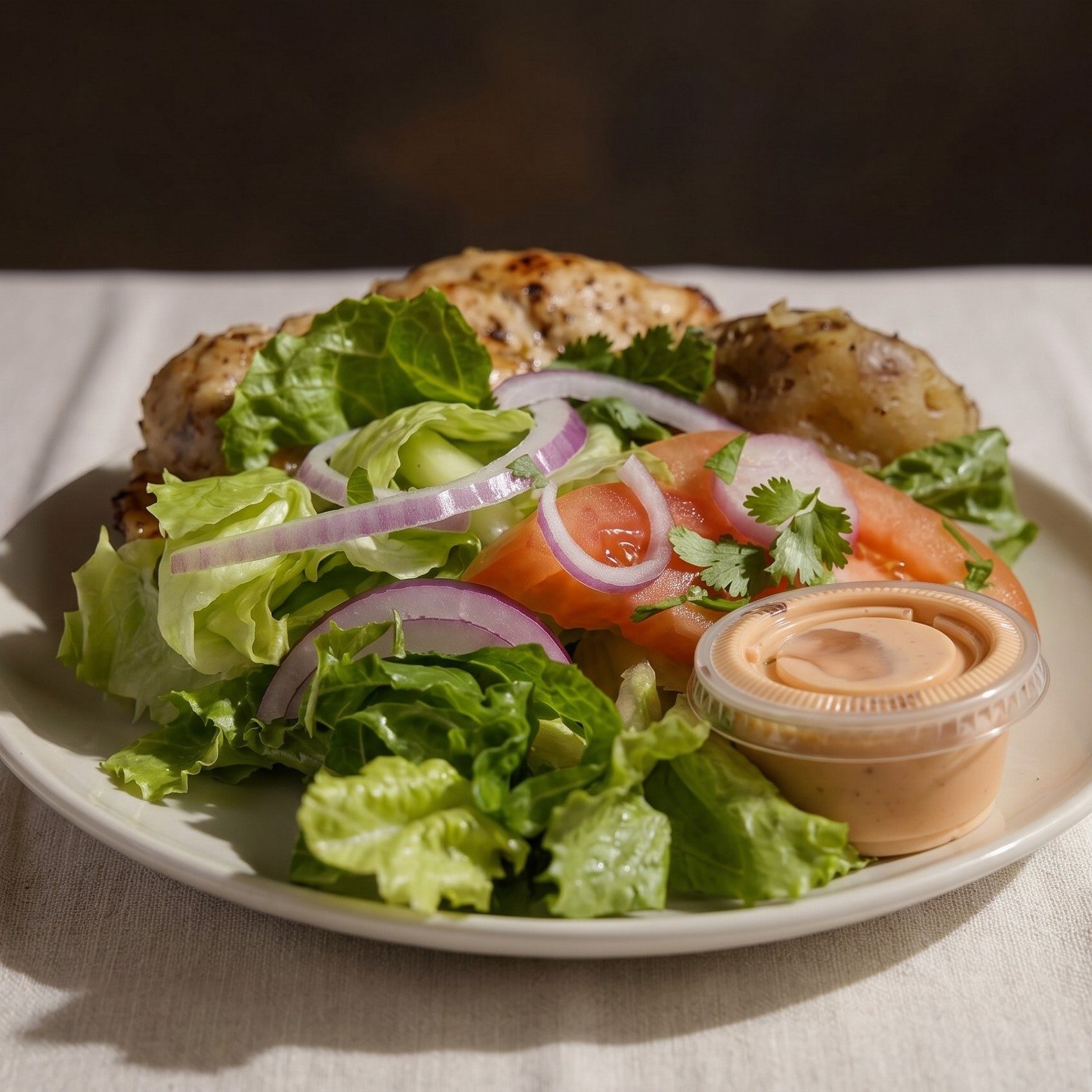Side House Salad / Ensalada Al Lado.