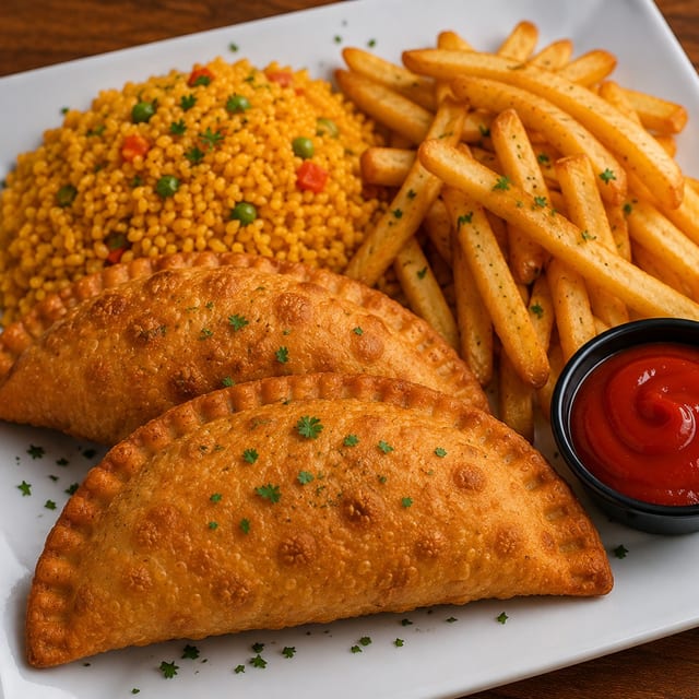 Empanada Meal.